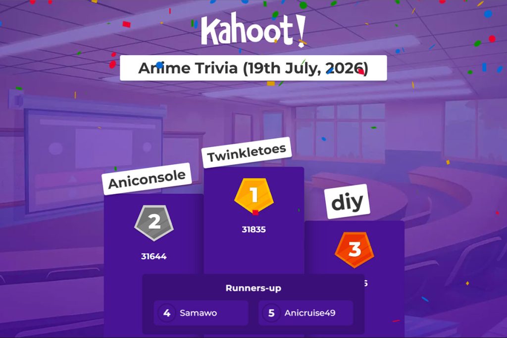 Anime-Trivia-Results-R(July-19,-2026)